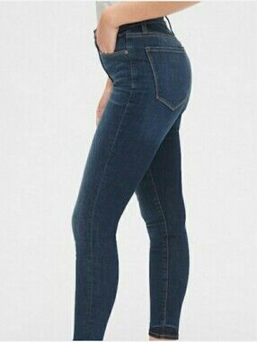 Gap True Skinny High Rise Jeans Size 35